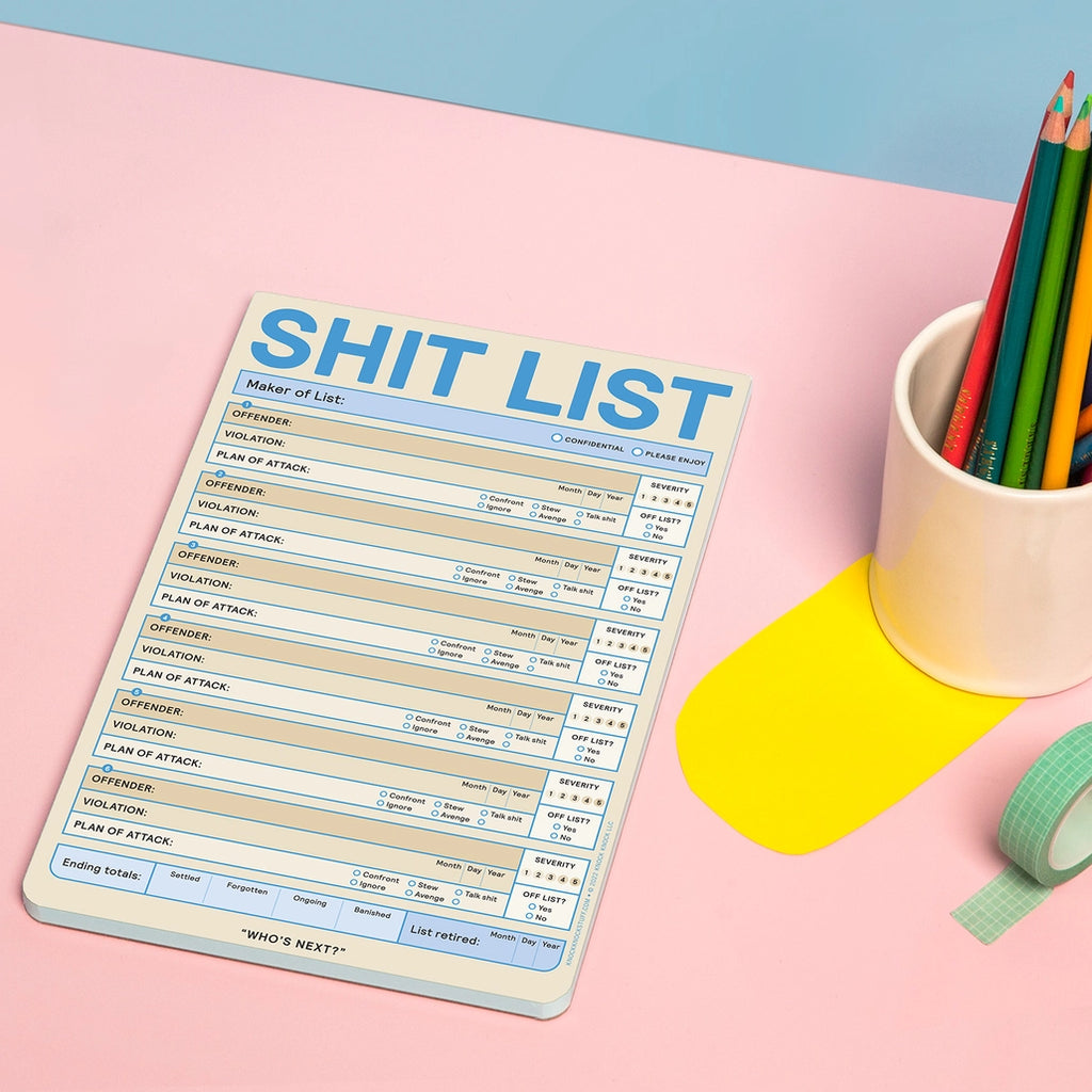 SHIT LIST PAD