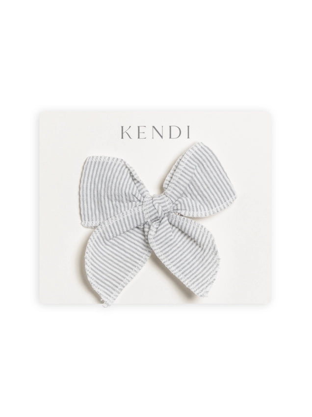 KENDI COLORED ORGANICS BOW CLIPS