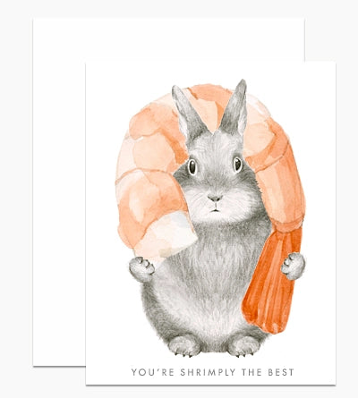 SHRIMPLY THE BEST CARD
