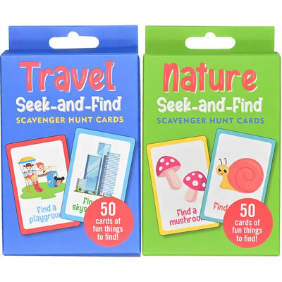 SEEK-AND-FIND SCAVENGER HUNT CARD PACK