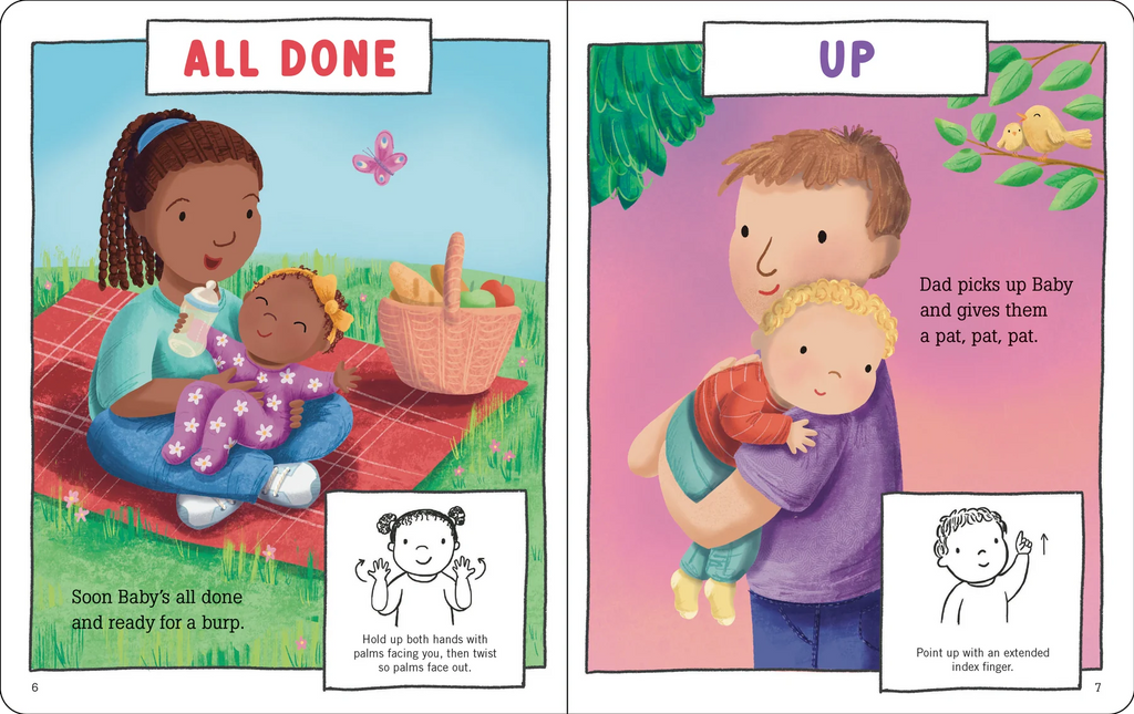 MY FIRST BABY SIGNS: OVER 40 FUNDAMENTAL SIGNS FOR YOU AND BABY