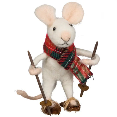 SKIING MOUSE CRITTER