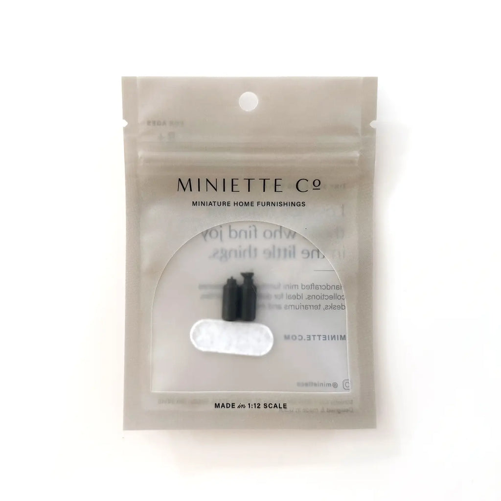 Miniature Soap Dish & Bottle Set