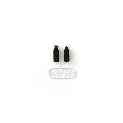 Miniature Soap Dish & Bottle Set