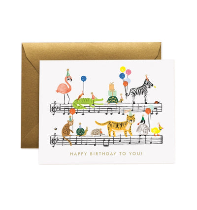 HAPPY BIRTHDAY SONG CARD