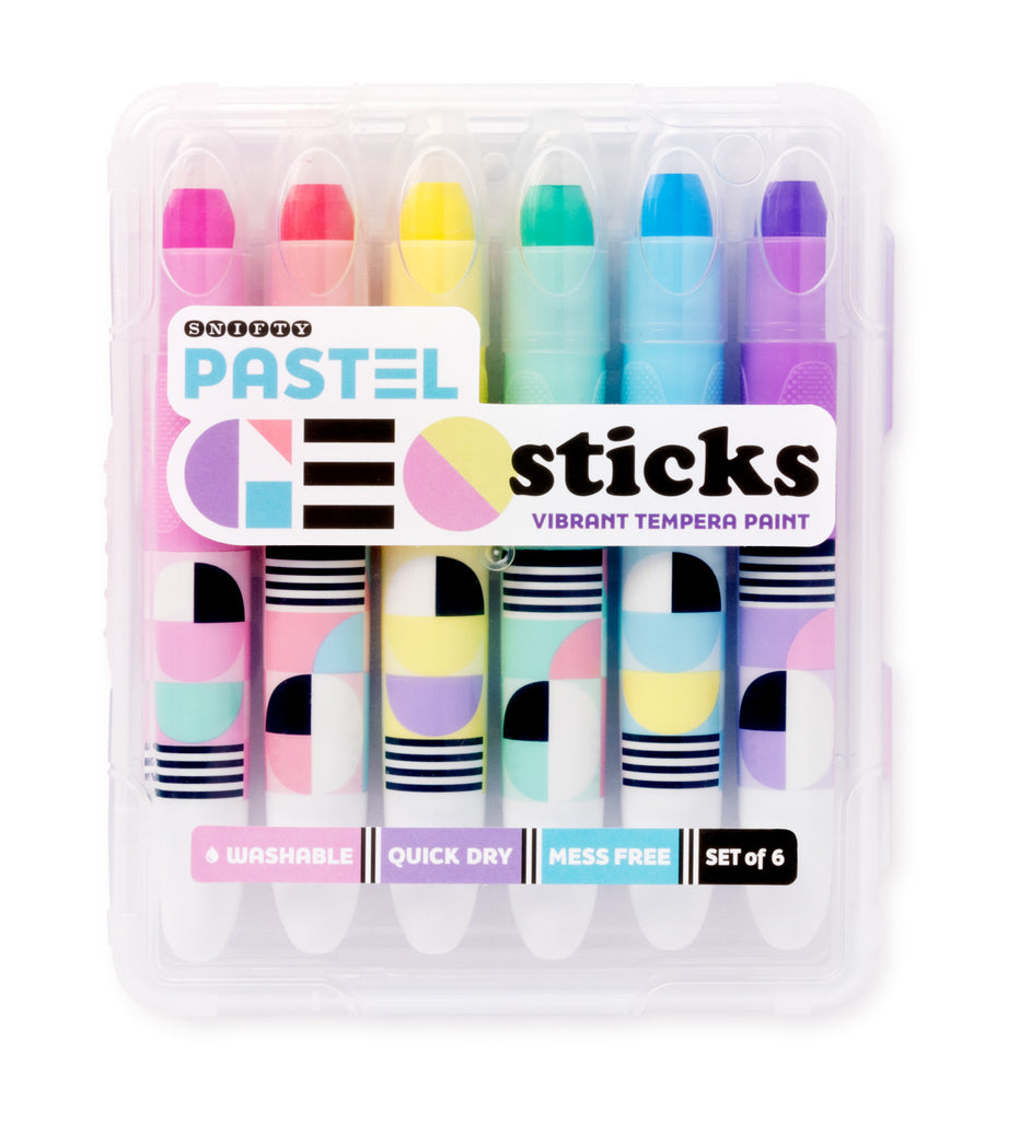 Pastel GEO Sticks - Tempura Paint Sticks