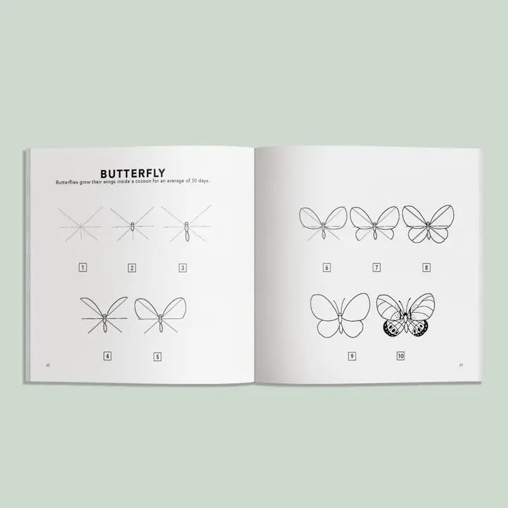 SPRING THINGS: HOW TO DRAW BOOK FOR KIDS