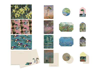 STATIONERY SETS - CLAUDE MONET BY MON PETIT ART