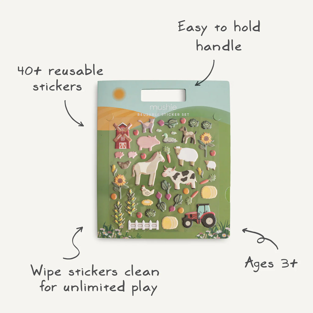 REUSABLE STICKER SET