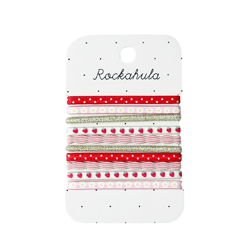 STRAWBERRY FAIR ELASTIC PONY PACK