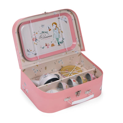 SUITCASE - NEW TEA PARTY METAL SET