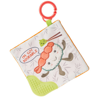 Sweet Soothie Sushi Crinkle Teether – 6×6″