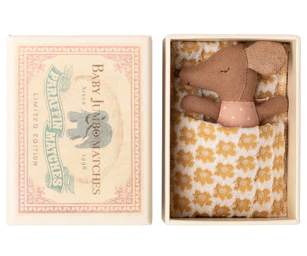 Sleepy Wakey, Baby Mouse - Rose