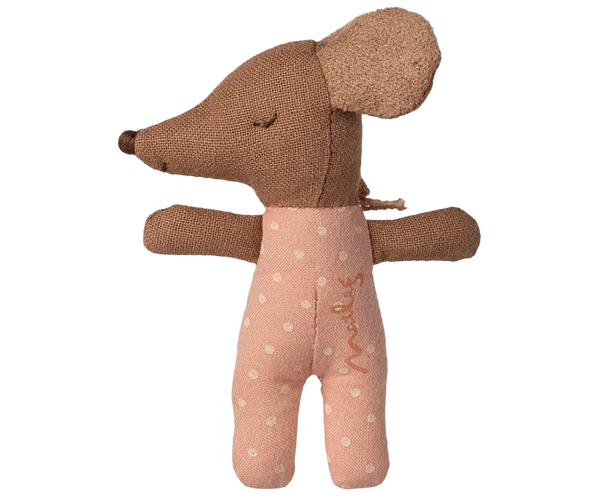Sleepy Wakey, Baby Mouse - Rose