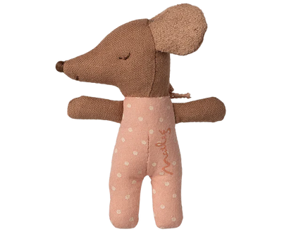 Sleepy Wakey, Baby Mouse - Rose