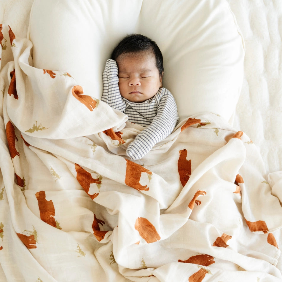 Bamboo Rayon Muslin Swaddles