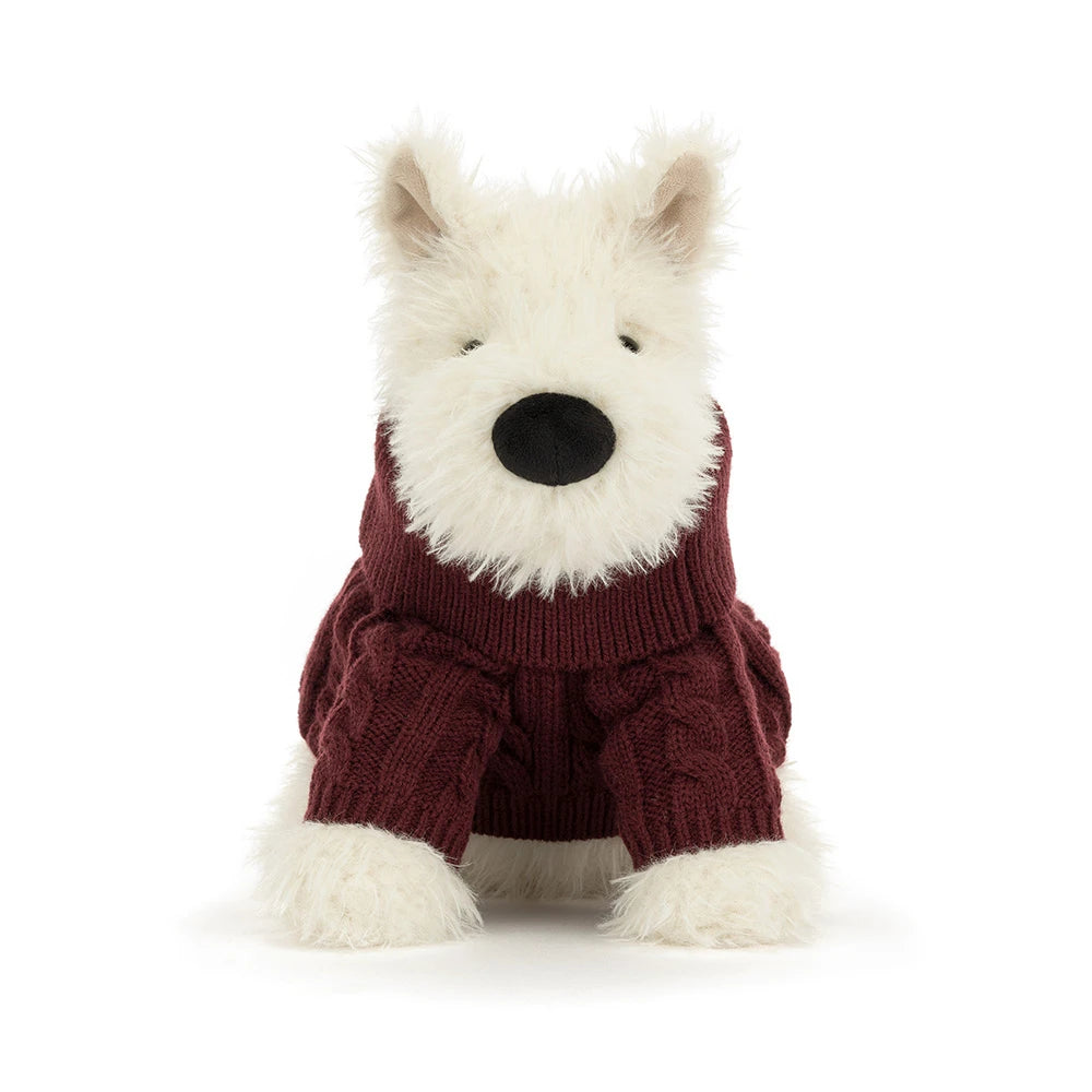 Munro Scottie Dog Winter Jumper Outfit