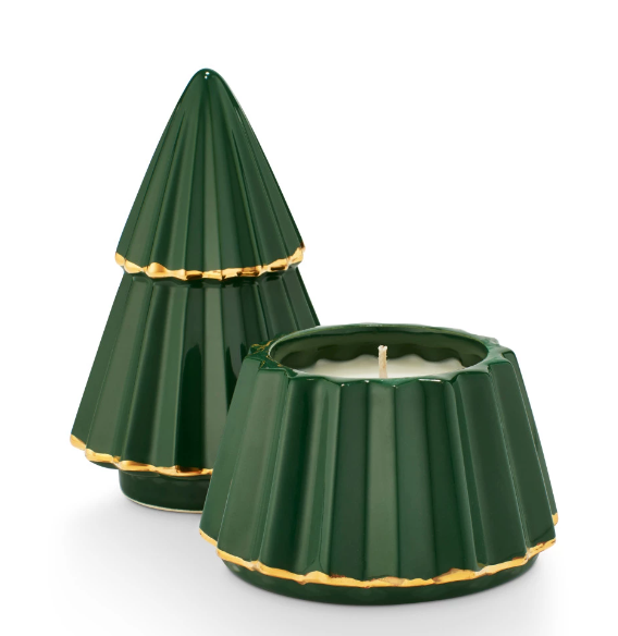 TRIED & TRUE VANILLA SPRUCE GILDED TREE
