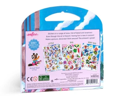 Holiday in the Woods Shiny Stickers Book