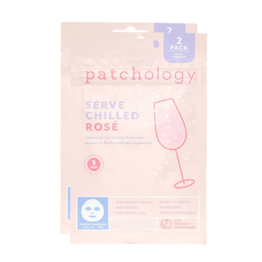 Patchology Serve Chilled Rose Hydrating Facial Sheet