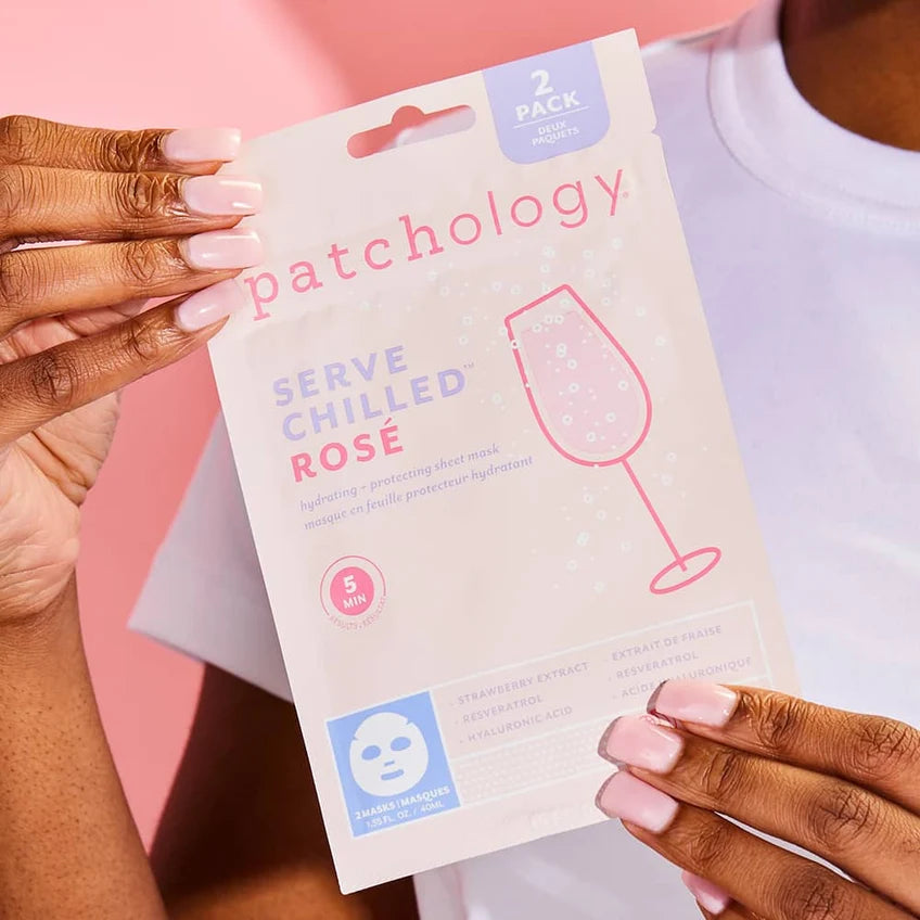 Patchology Serve Chilled Rose Hydrating Facial Sheet