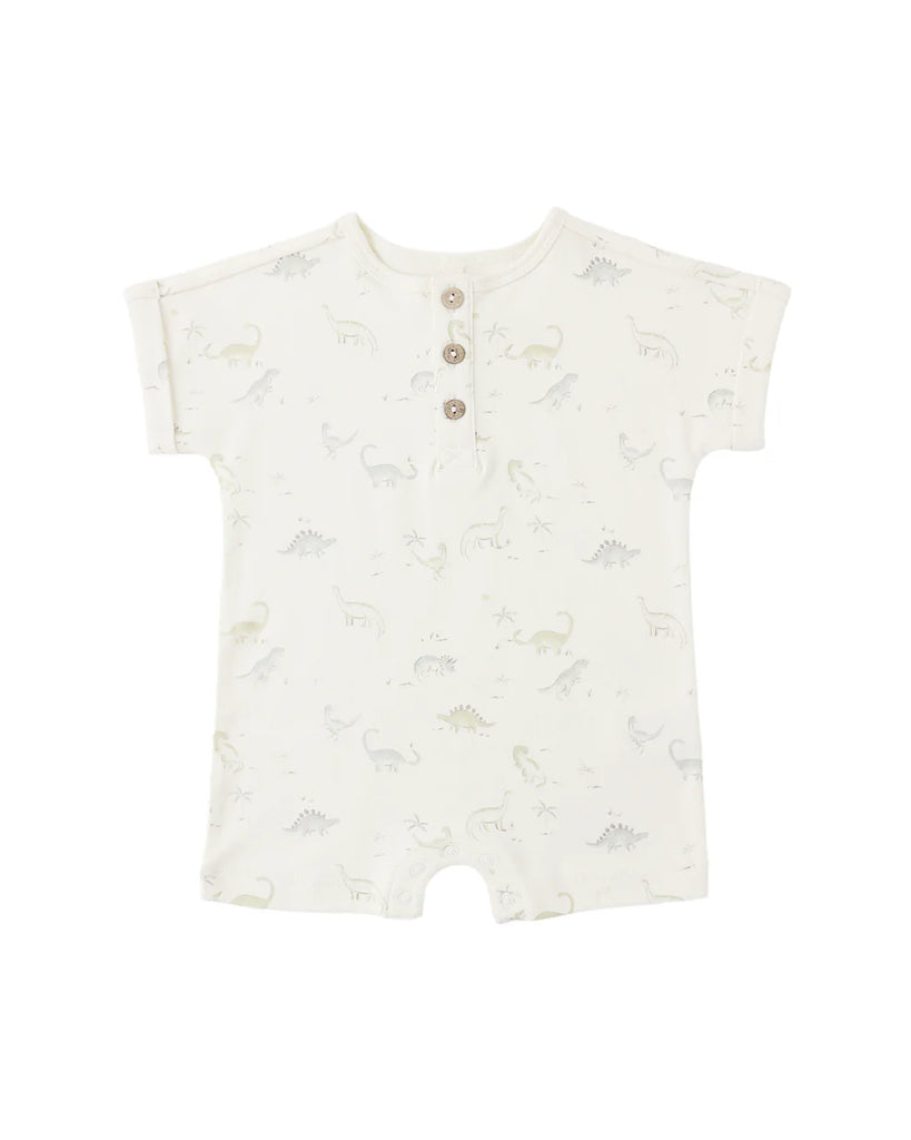 Short Sleeve One-Piece Dinosaur