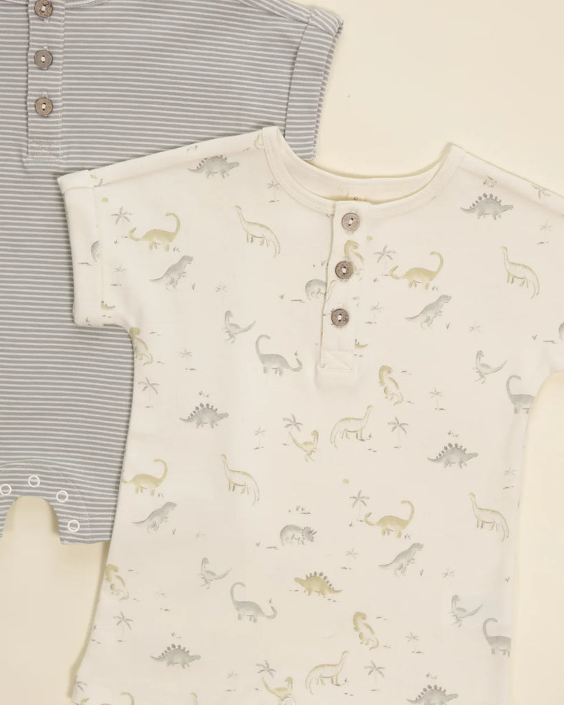 Short Sleeve One-Piece Dinosaur