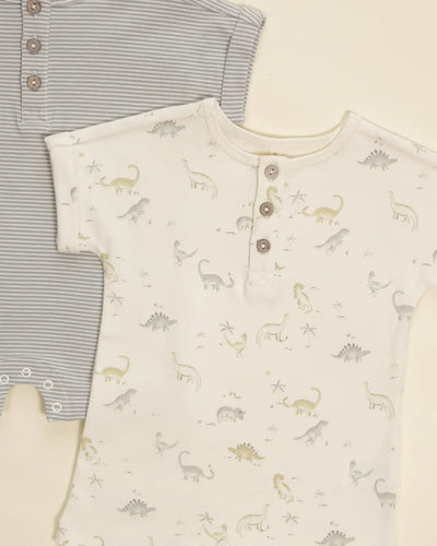 Short Sleeve One-Piece Dinosaur