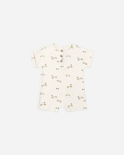 Short Sleeve One-Piece Race Car