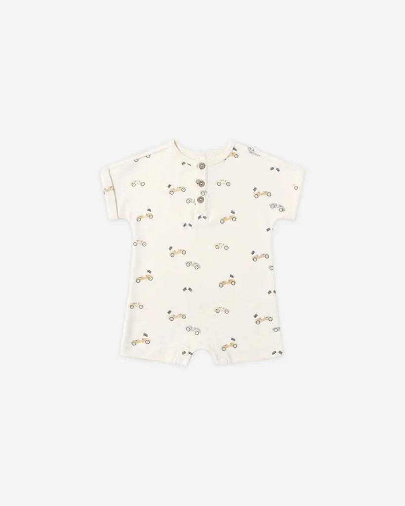 Short Sleeve One-Piece Race Car