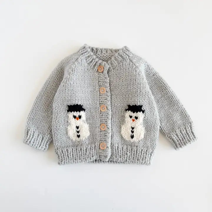 Knit Snowman Sweater