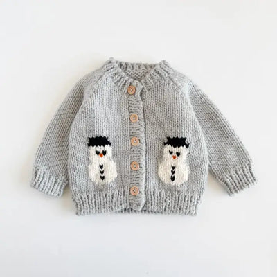 Knit Snowman Sweater