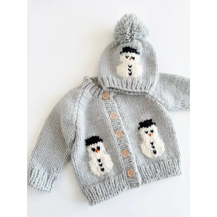 Knit Snowman Sweater