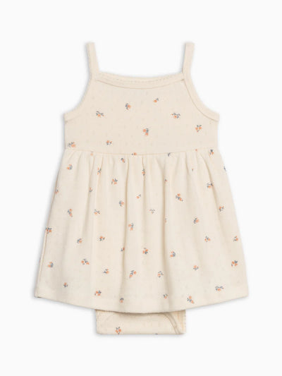 Soleil Pointelle Bodysuit Dress