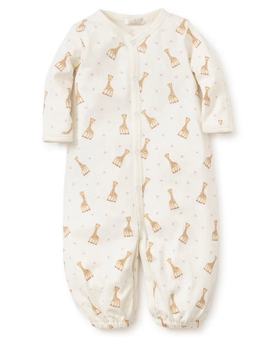 Sophie La Girafe Ecru Print Converter Gown