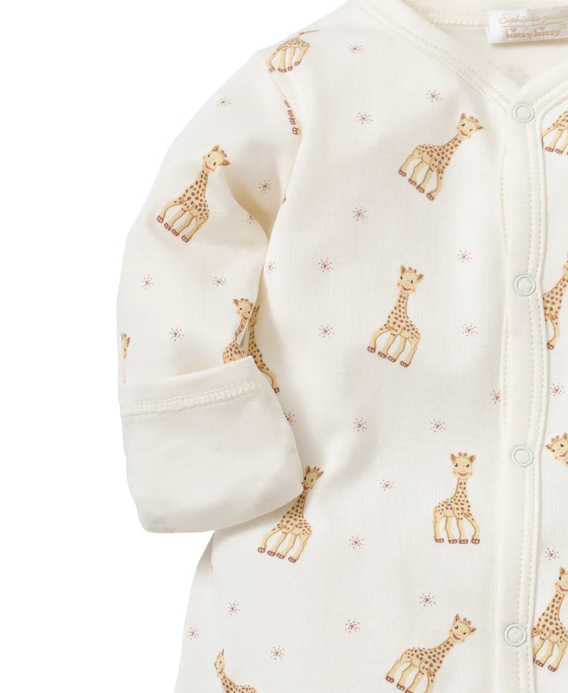Sophie La Girafe Ecru Print Converter Gown
