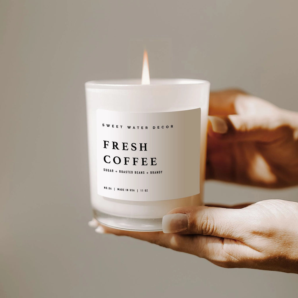 Fresh Coffee 11 oz Soy Candle