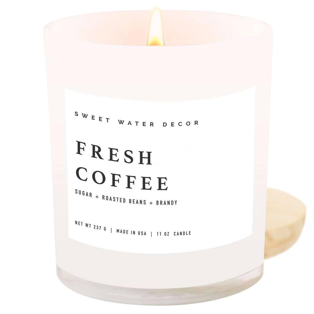 Fresh Coffee 11 oz Soy Candle