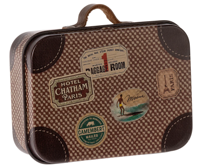 Suitcase, Micro - Brown