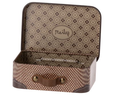 Suitcase, Micro - Brown