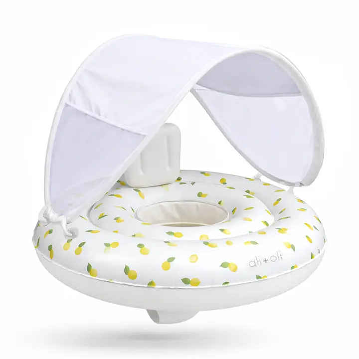 Ali+Oli Baby Swim Seat with Sun Canopy (Bloom)