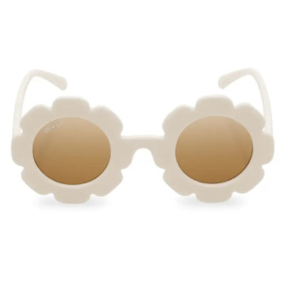 Sunglasses For Kids Flower (White)
