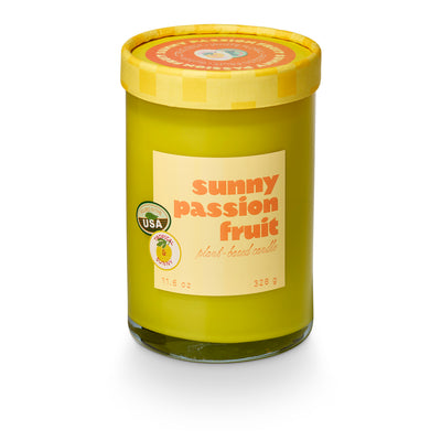Farmers Market Glass Candle
