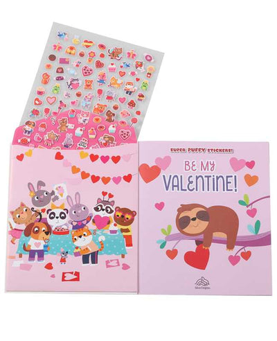 Super Puffy Stickers! Be My Valentine!