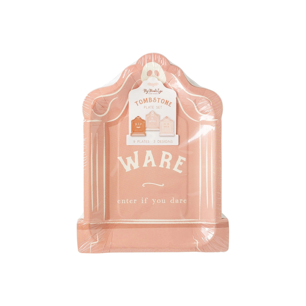 TOMBSTONE PLATE SET - Final Sale