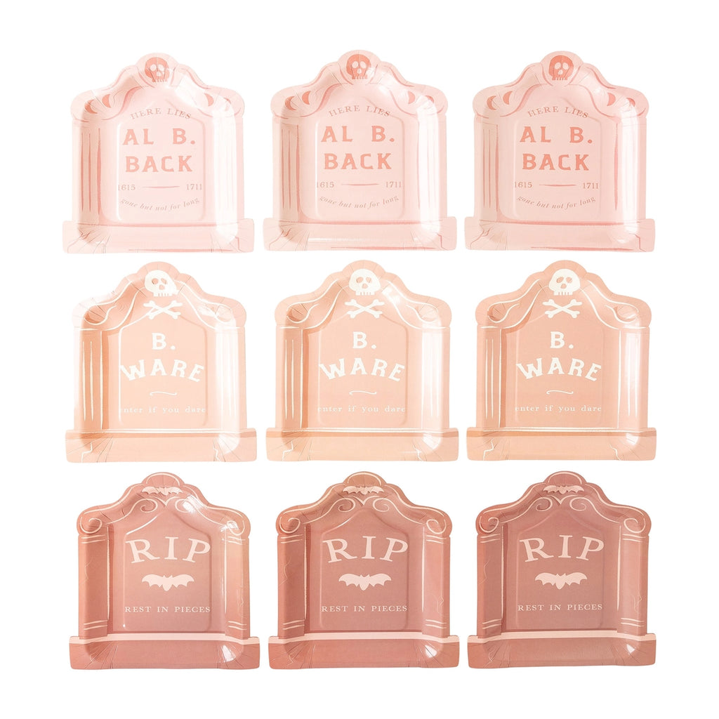 TOMBSTONE PLATE SET - Final Sale