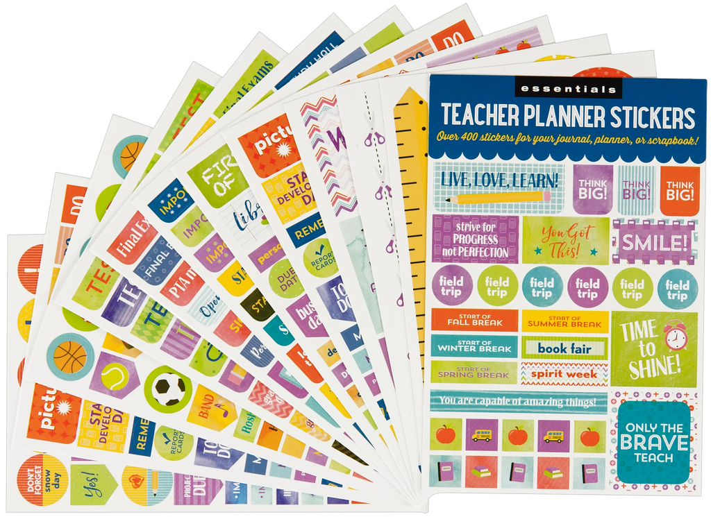 ESSENTIALS TEACHER PLANNER STICKERS