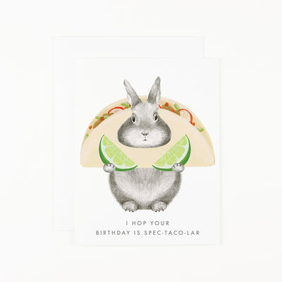 SPEC-TACO-LAR BIRTHDAY CARD