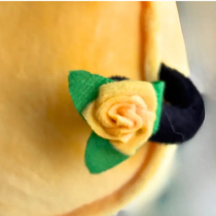 Texas State Plush Doll with Tiny Rose