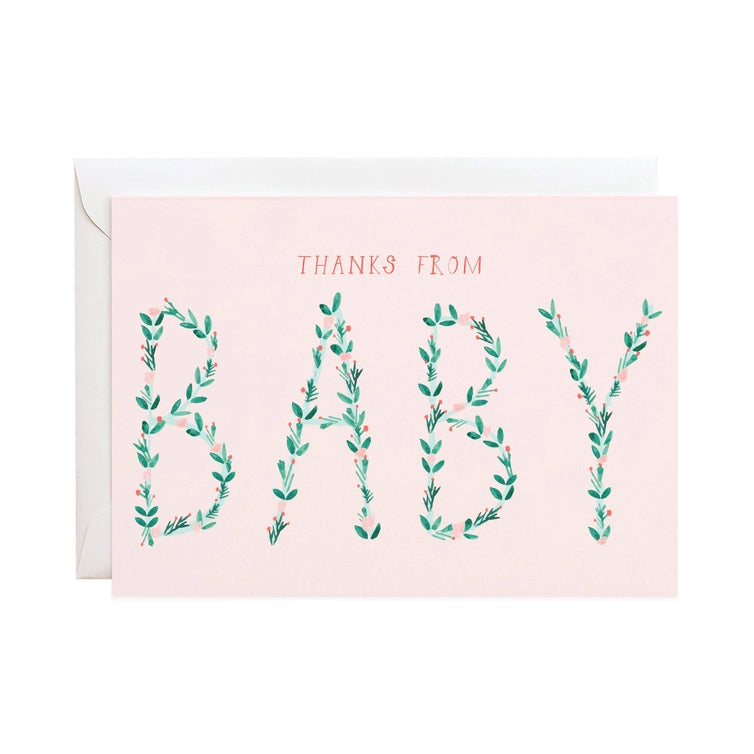THANKS FROM BABY - NOTECARDS